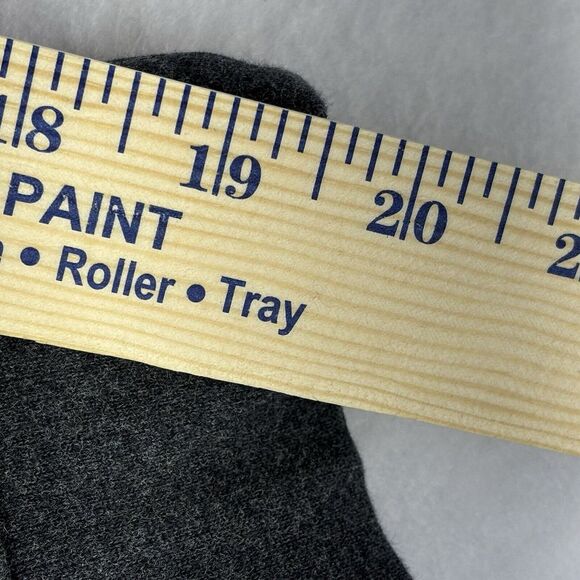 Orvis Adult Large Gray 1/4 Zip PullOver Button Zipper Button Cover Jacket Arrow - Picture 9 of 13